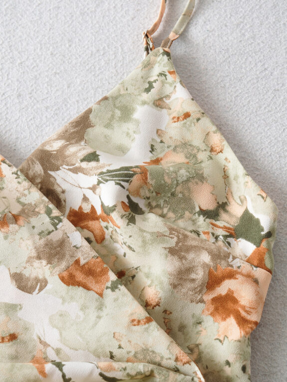 Slim Fit Boho Print Dress