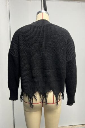 Creamy Knit Blouse for Autumn