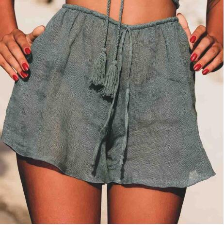 bohemian Casual Beach Shorts Women
