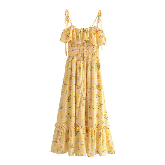 Pohodlné letní šaty Smocked Boho