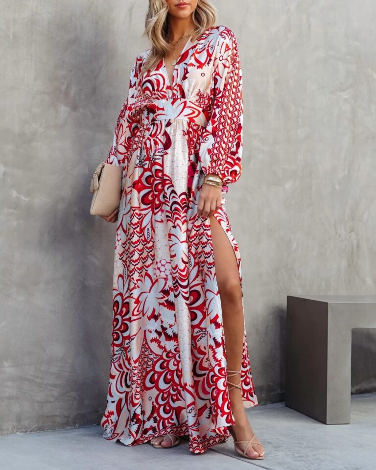 adernlia floral maxi dress Lace Patchwork Smocked Floral Dress – Women's Tie-Shoulder Boho Beach Dress With Spaghetti Straps & V-Neck weekend outings Altar'd State Adernlia Floral Maxi