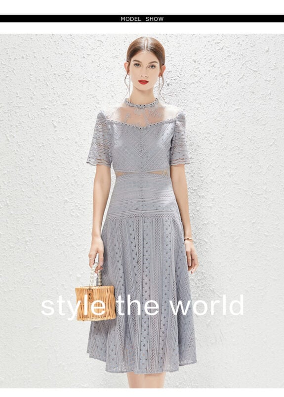 Comfortable Wide Swing Boho Dress