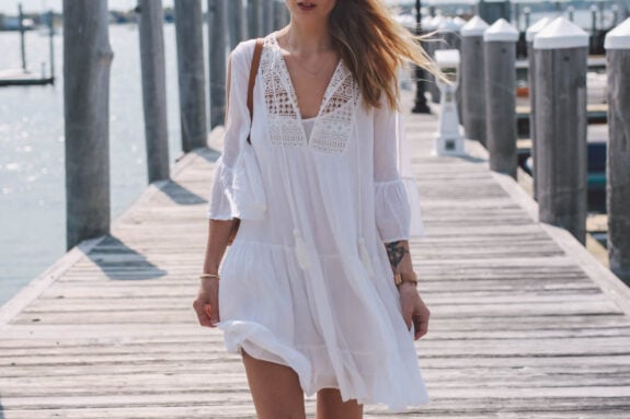 Flowy Boho Dress for Vacations