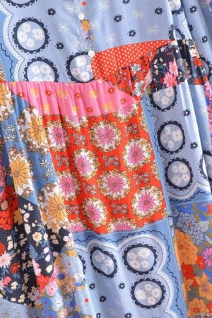 Vibrant Boho Dress for Women