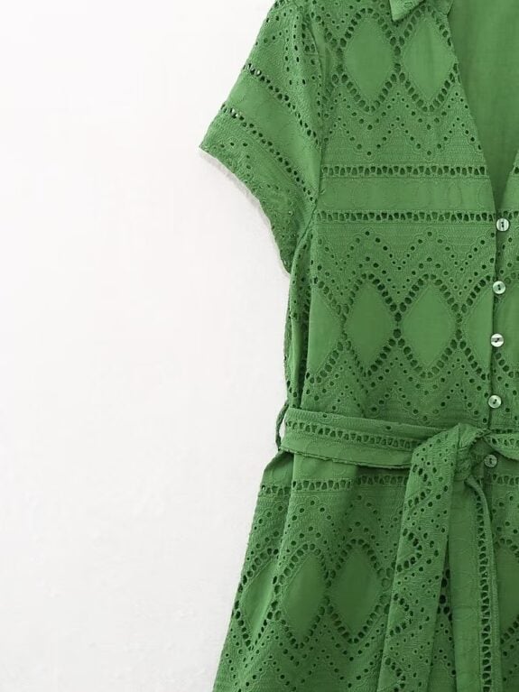 Soft Cotton Boho Dress for Warm Days