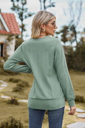Stylish Long Sleeve Boho Top