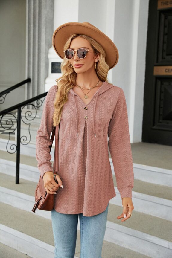 Boho Hooded Sweater for Women