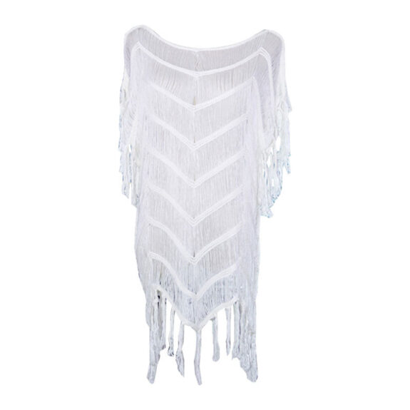 Elegant heklet bikiniovertrekk