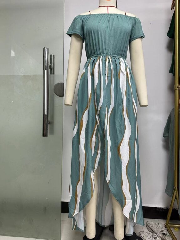 Boho Dress Summer Zebra Style