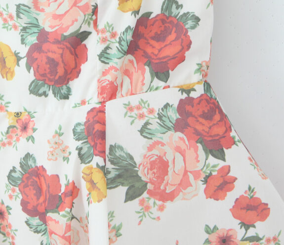 Boho Floral Summer A-Line Dress