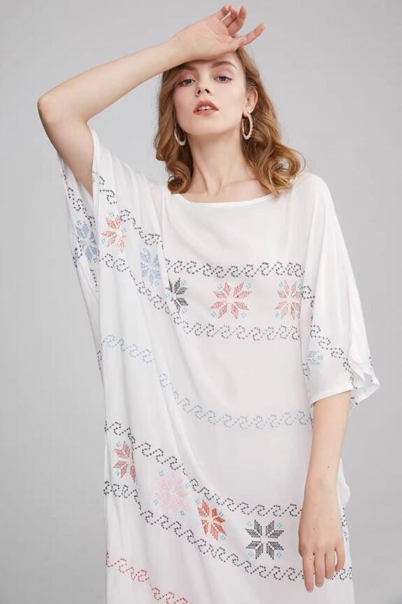 Light A Line Boho Dress