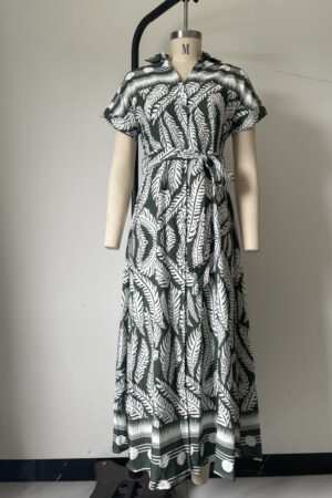 Elegant Boho Cloth Maxi Dress