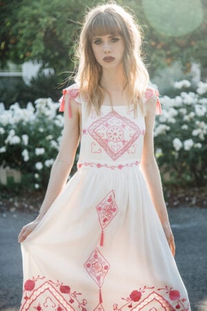 Elegant Cotton Boho Summer Dress