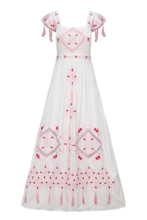 Sexy Ruffled Bohemian Sling Dress