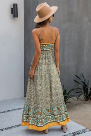 Comfy Floral Boho Maxi Dress