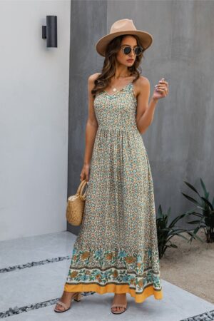 Backless Boho Dress for Summer