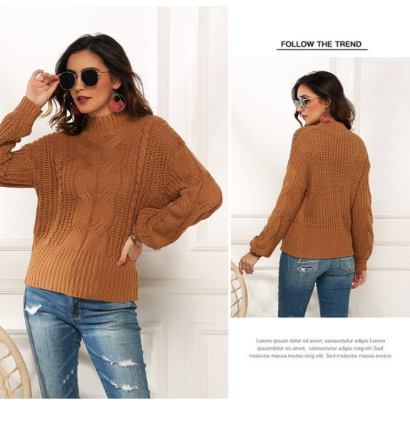 Vibrant Long-Sleeved Boho Sweater