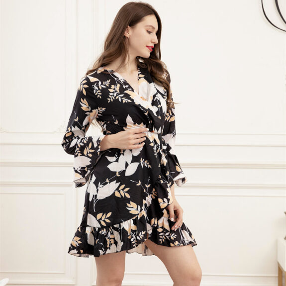 Floral Boho Mini Dress Delight