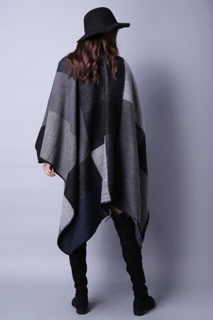 Boho Travel Shawl Thickened Cape