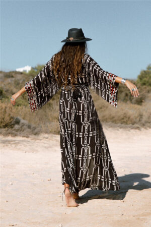 Stylish Boho Kimono Sun Protection