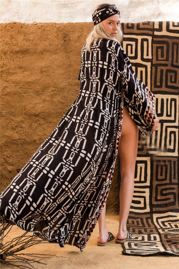 Boho Kimono Summer Beach Cover-up