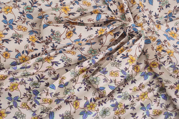 Robe Boho Florale À Manches Longues