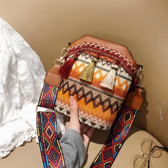 Vintage Boho Ethnic Shoulder Bag