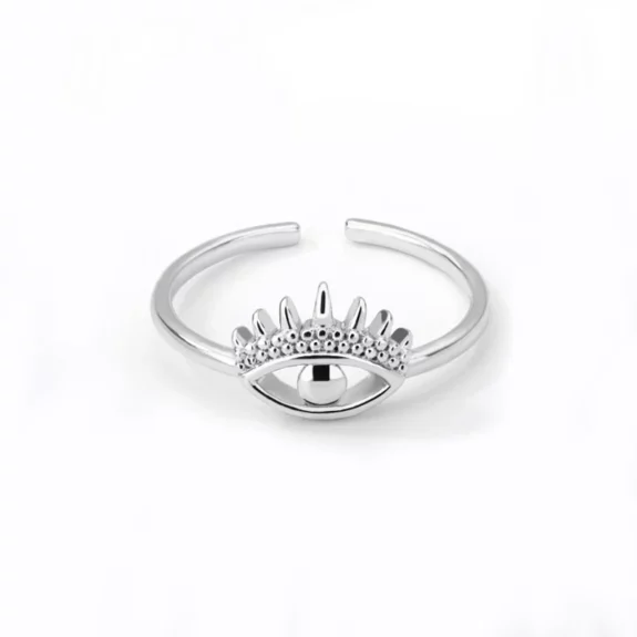 Boho Evil Eye Ring Women