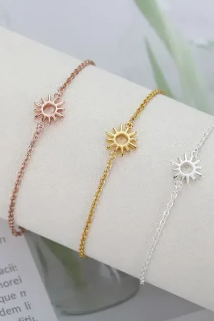 Adjustable Gold Chain Boho Bracelet