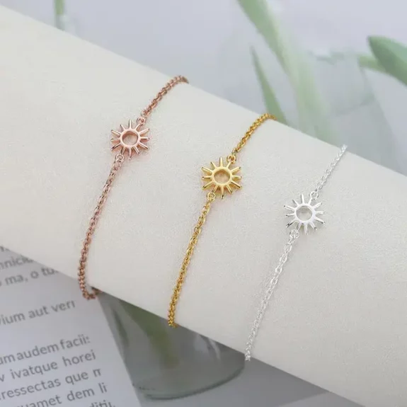 Adjustable Gold Chain Boho Bracelet