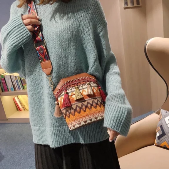 Unique Bohemian Crossbody Bag