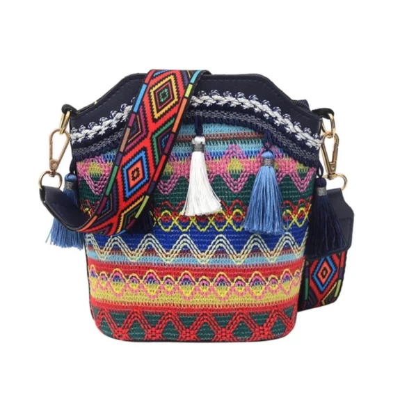 Stylish Boho Messenger Tote Purse