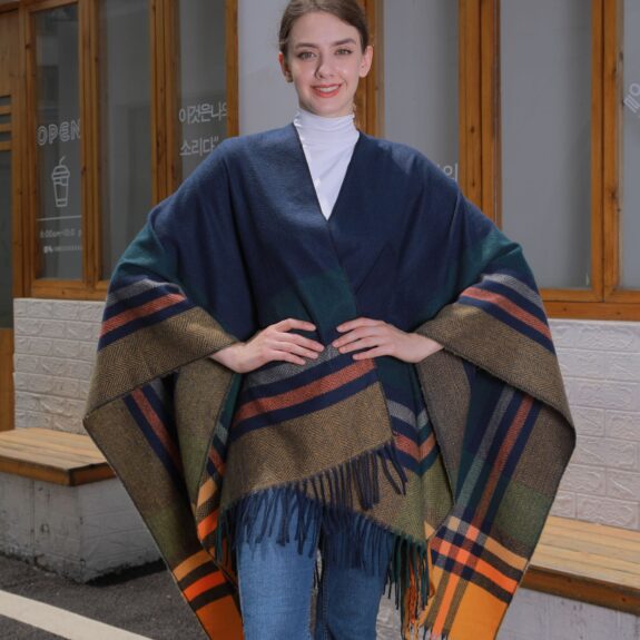 Inverness Warm Fringe Outerwear