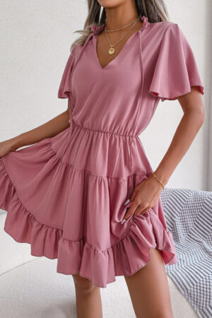 Soft Fabric Boho A-Line Dress