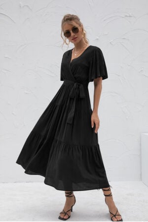 Flowy Boho kleita siltām dienām