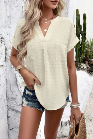 Lichtblauwe Boho Tuniek