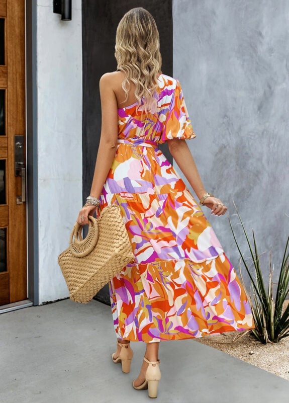 Unique Printed Boho Summer Dress