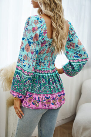 Lightweight Boho Tunic Casual Top