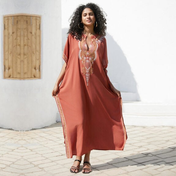 Boho Maxi Suknelė Paplūdimiui