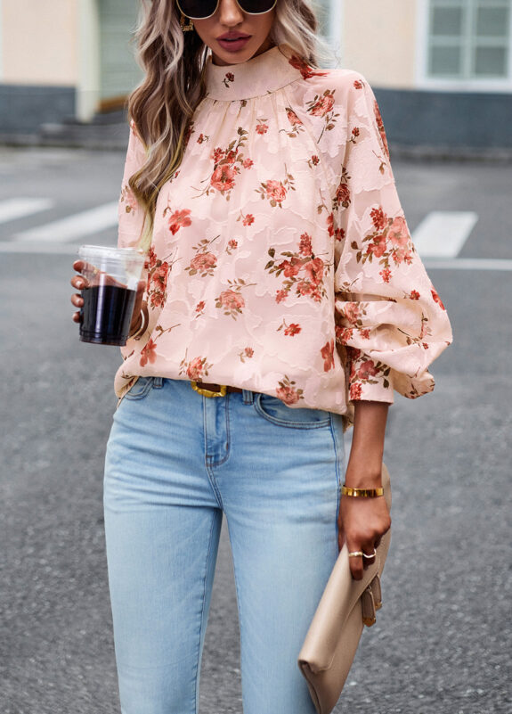 Relaxed Fit Boho Tunic Blouse
