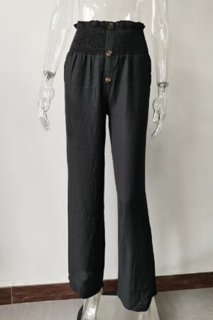 Elegant Wide Leg Flare Pants