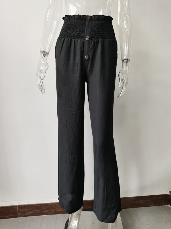 Elegant Wide Leg Flare Pants