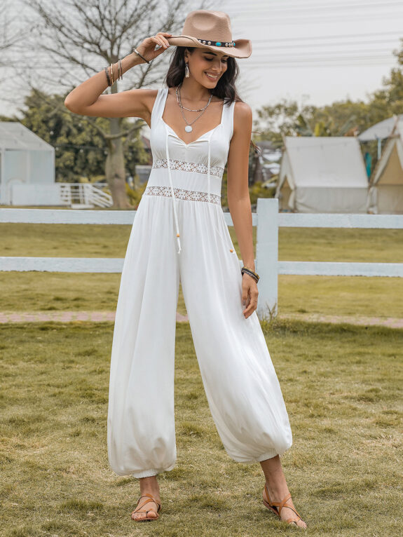 Bohemian High Waist Jumpsuit for Women