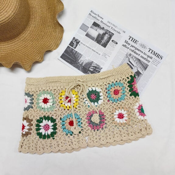 Relaxed Fit Boho Summer Shorts