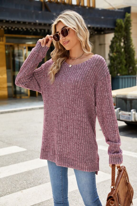 Relaxed Fit Boho Pullover Women
