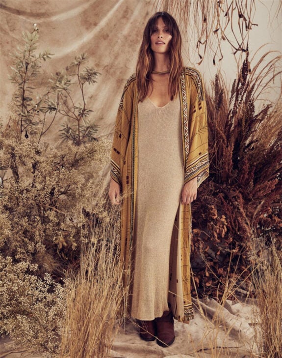 Relaxed Style Boho Kimono