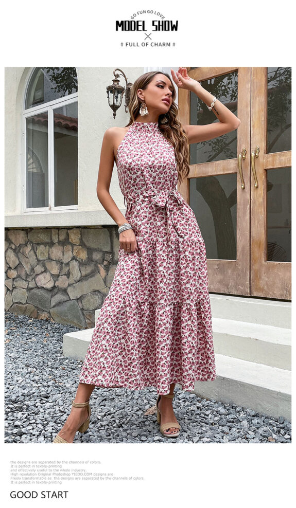 Chic Boho Sundress for Warmth