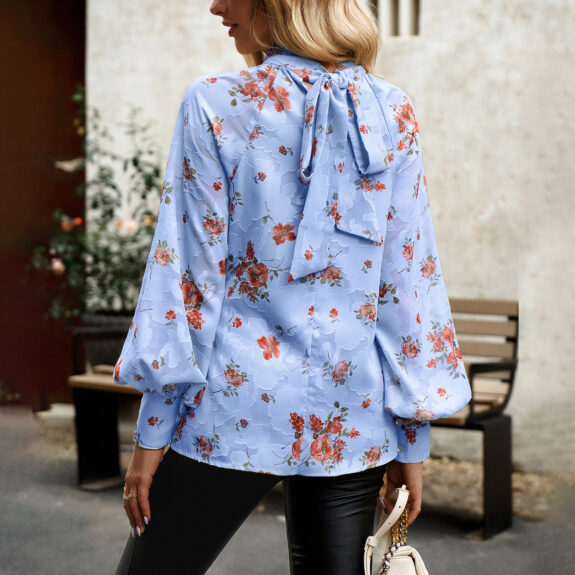 Comfortable Boho Blouse Long Sleeve