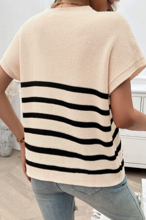 Casual Crew Neck Boho Pullover