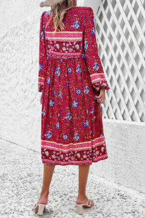 Stylisches Boho-Kleid für die Feiertage